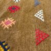 Vintage Moroccan Rug - Dark Mustard - Image 2